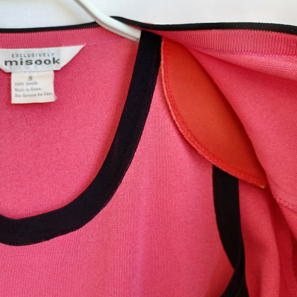 Misook Sweater Set Twin Set Knit Cardigan and Tank Womens Small - Picture 12 of 16